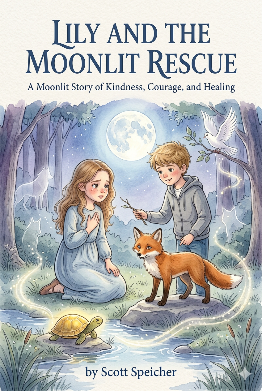 Cover for Lily and the Moonlit Recue
