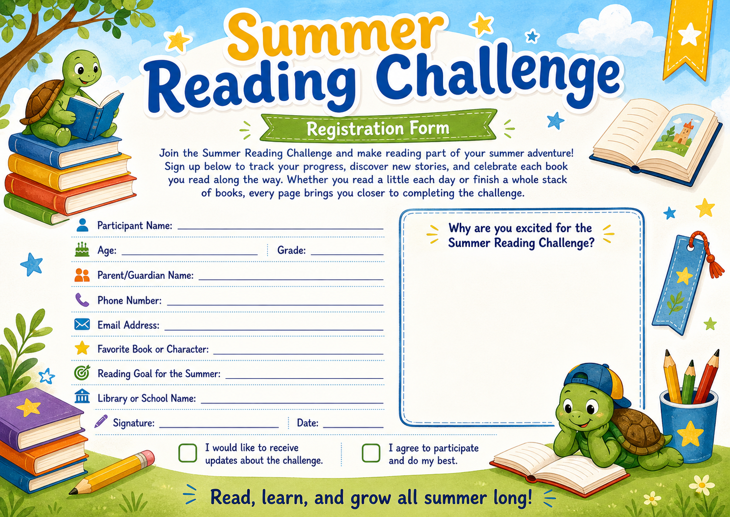 Summer Reading Challenge