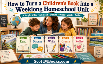 How to Turn a Children’s Book into a Weeklong Homeschool Unit – #Turtle Points