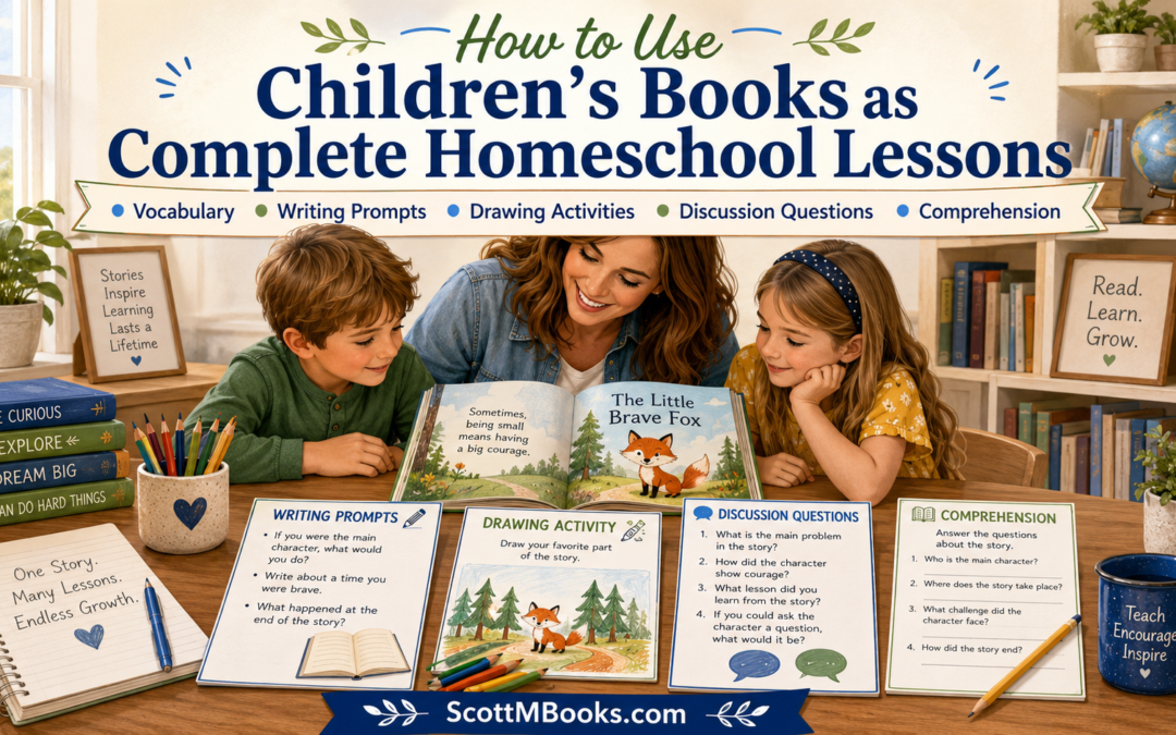How to Use Children’s Books as Complete Homeschool Lessons