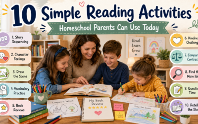 10 Simple Reading Activities Homeschool Parents Can Use Today