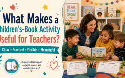 What makes a children’s-book activity useful for teachers?