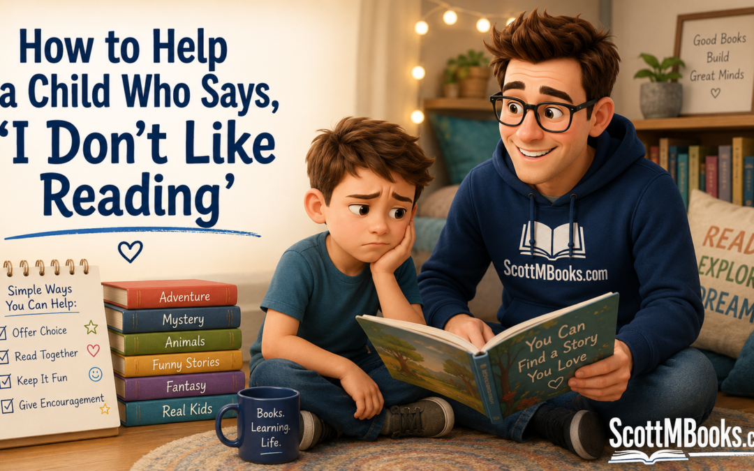 How to Help a Child Who Says, “I Don’t Like Reading”