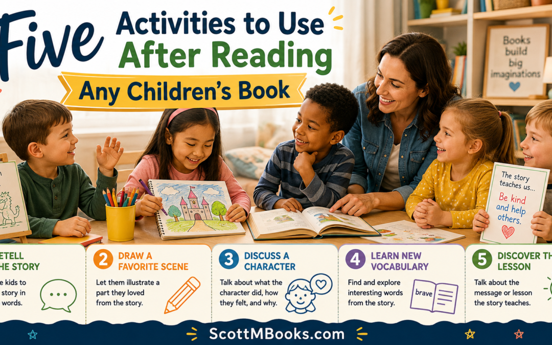 Five Activities to Use After Reading Any Children’s Book